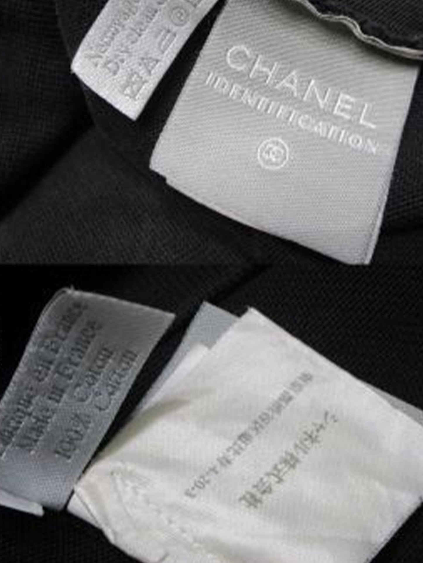 Chanel Sports Black Terrycloth Zip Jacket