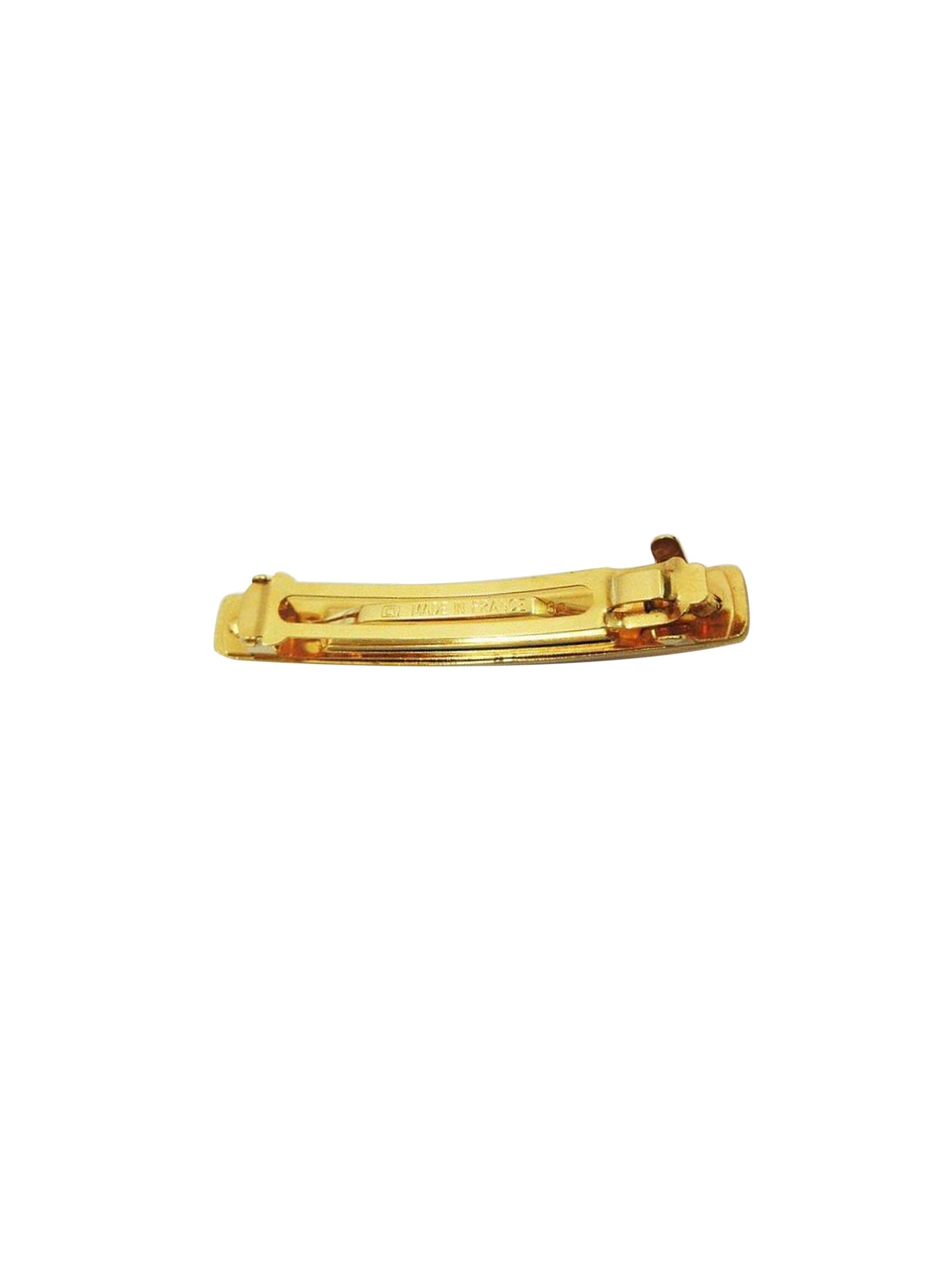 Chanel 2000s Rare Gold Barrette