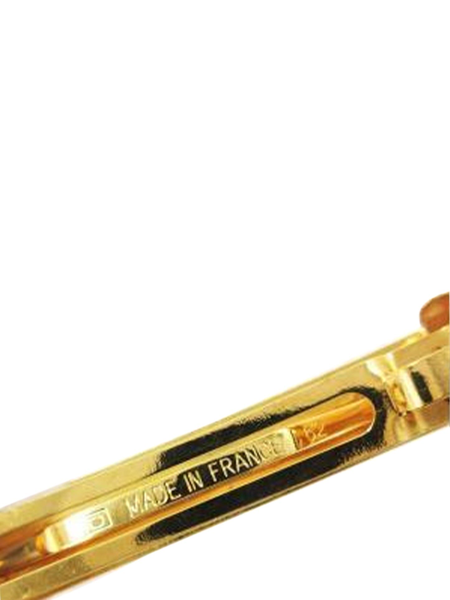 Chanel 2000s Rare Gold Barrette