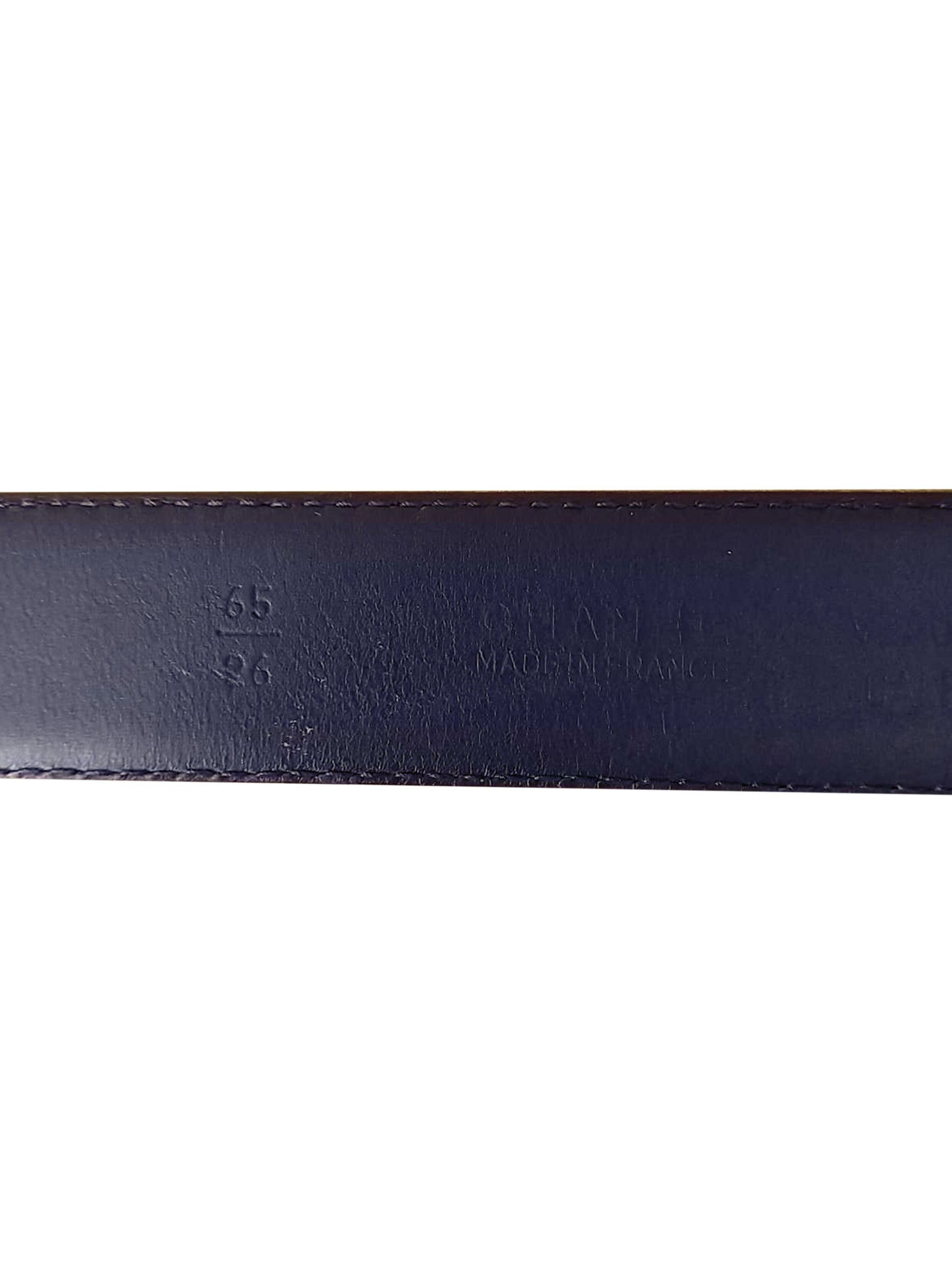 Chanel Navy and Gold Belt