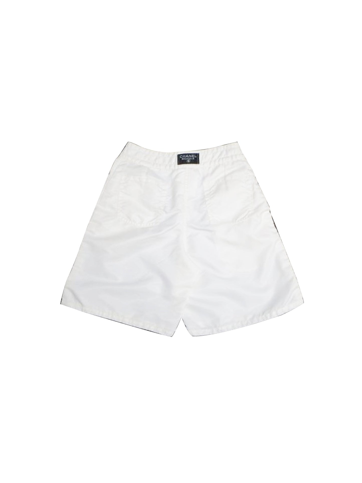 Chanel SS 1996 Rare White Cotton Shorts