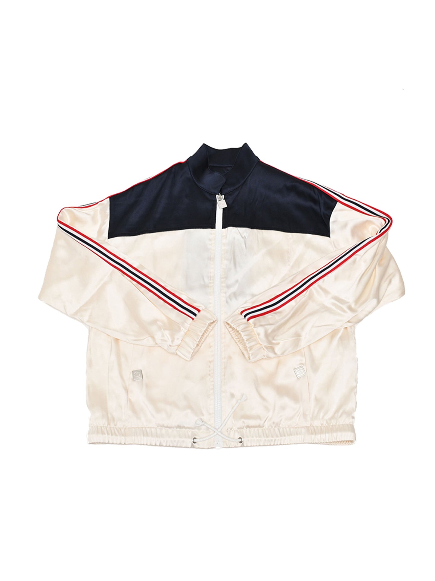 Chanel 2000s Off-White Star Sports Rare Bomber