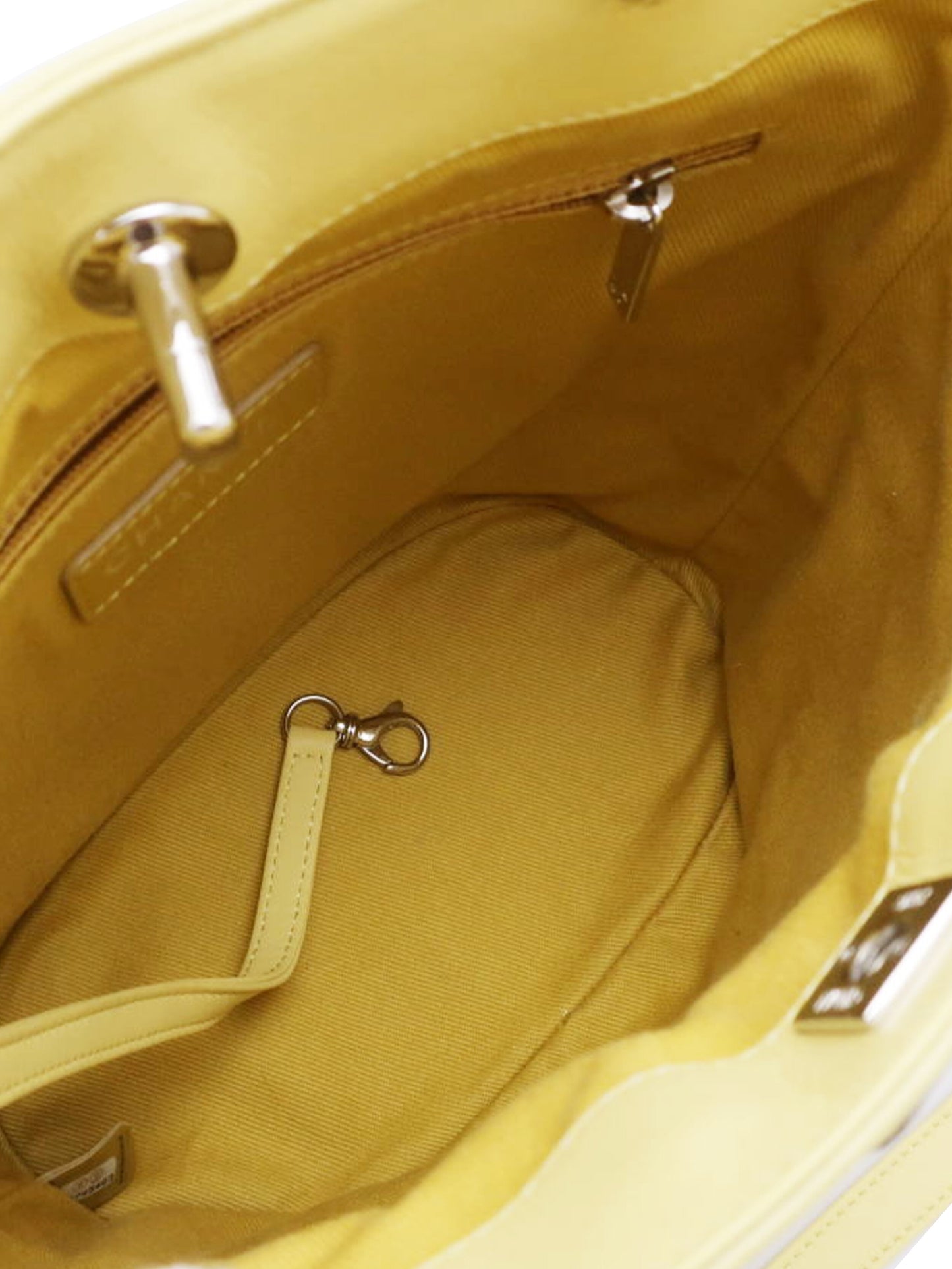 Chanel Yellow 2019 Calfskin Bucket Bag