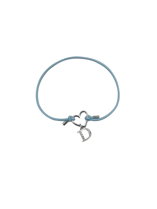 Christian Dior 2000s Blue Chord Bracelet