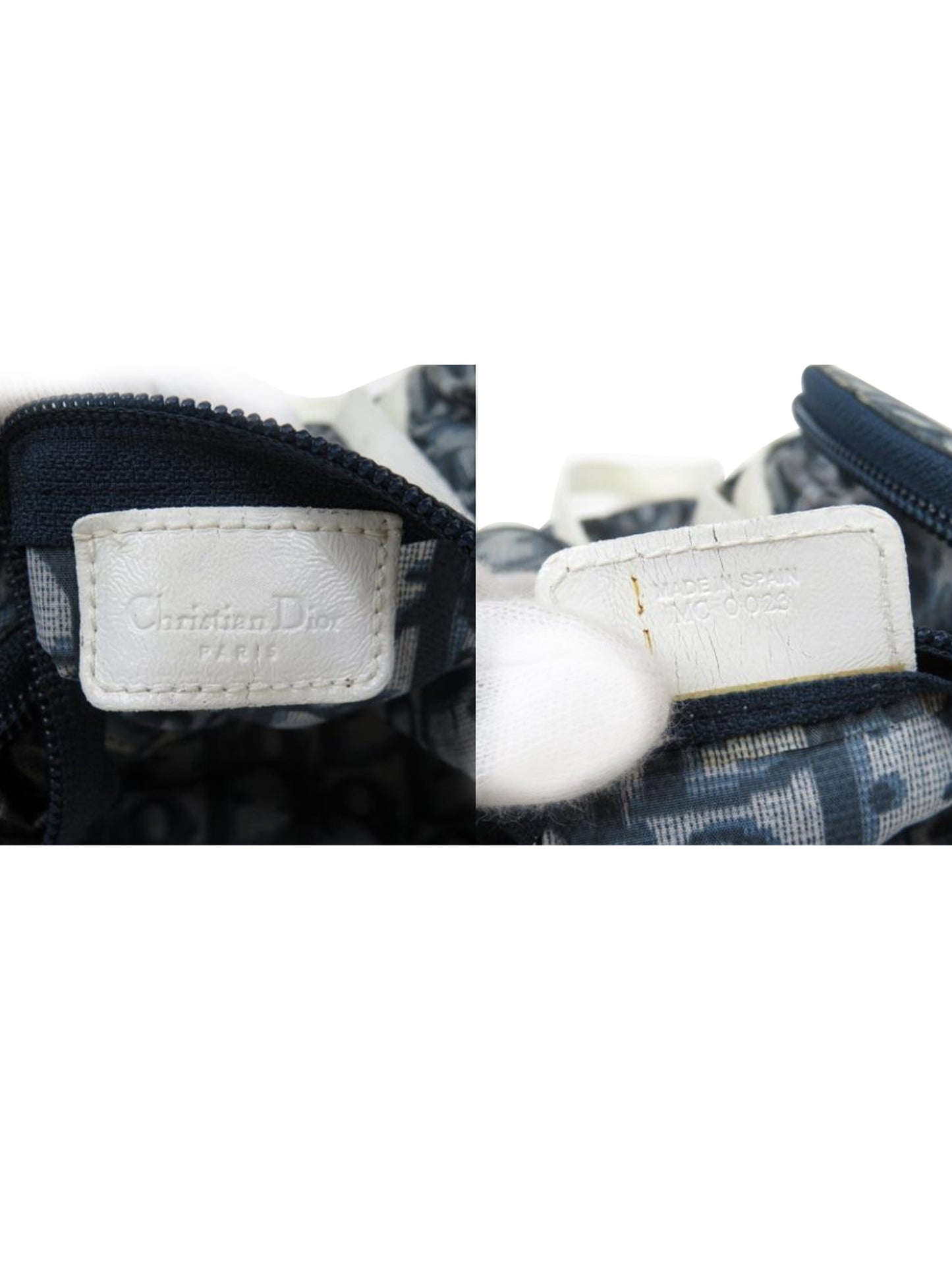 Christian Dior 2000s Blue Sheer Trotter Papillon