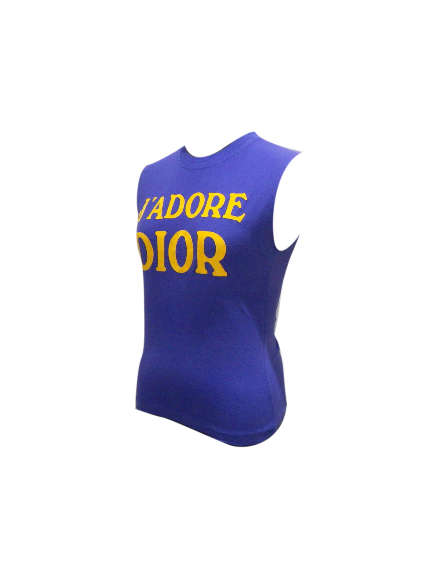 Christian Dior 2000s J'adore Purple and Yellow Tank