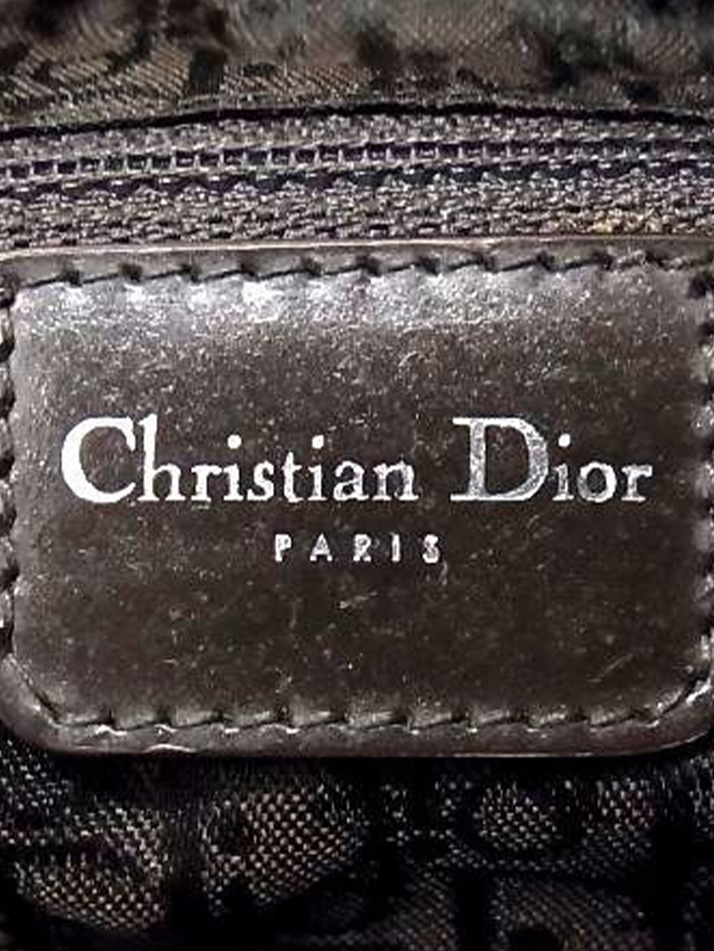 Christian Dior 2002 Fur Flight Brown Bag