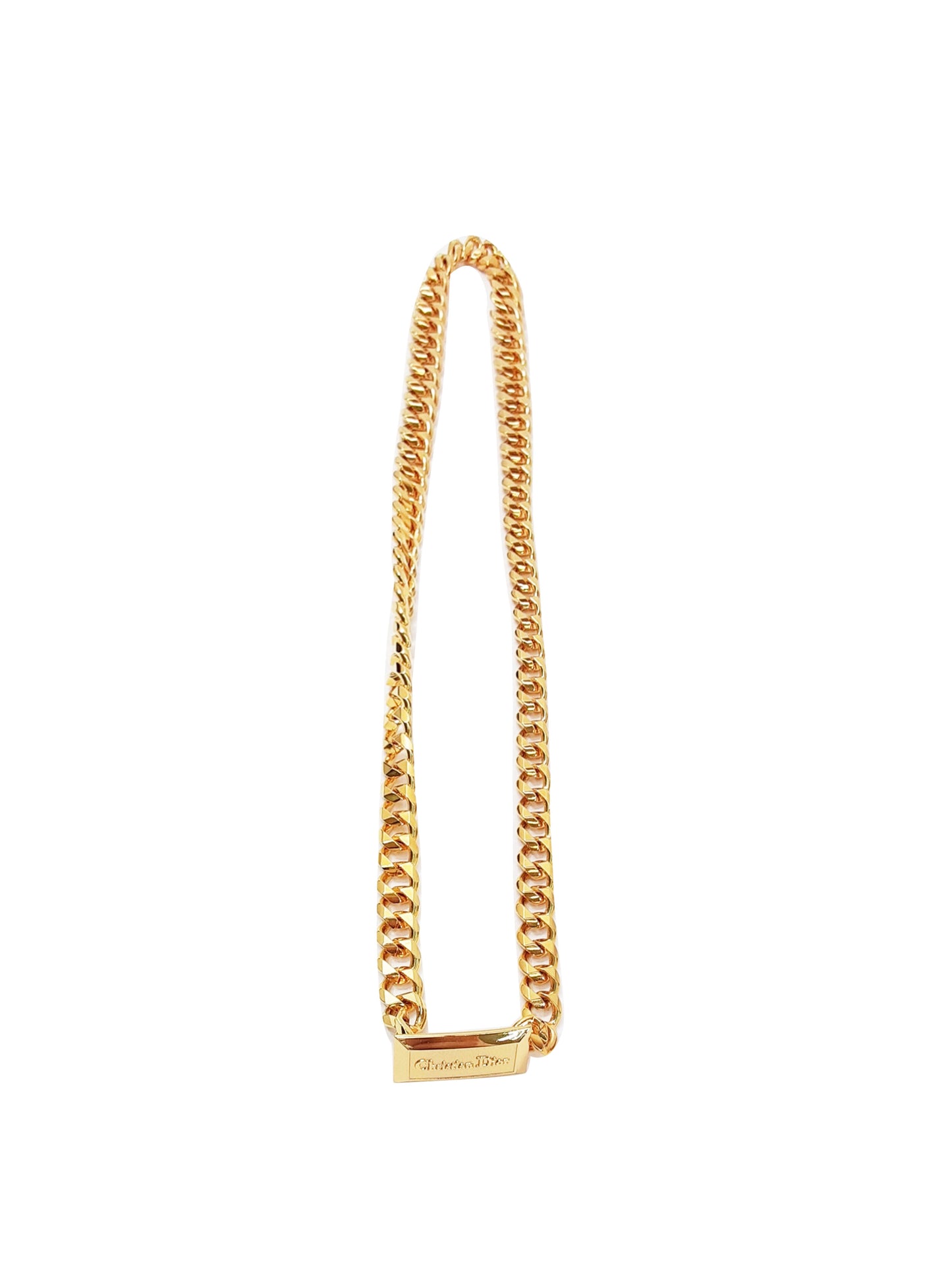Christian Dior 2000s Rare Gold Chain Belt