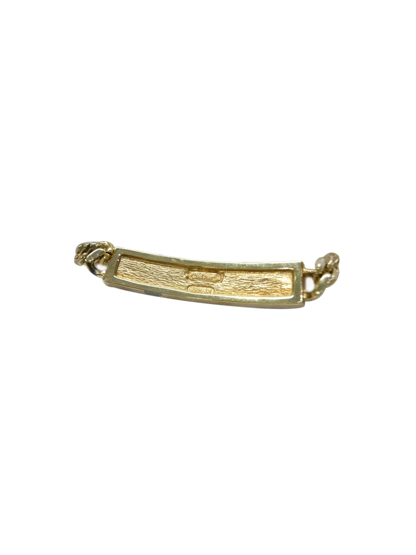 Christian Dior 2000s Gold Chunky Bracelet