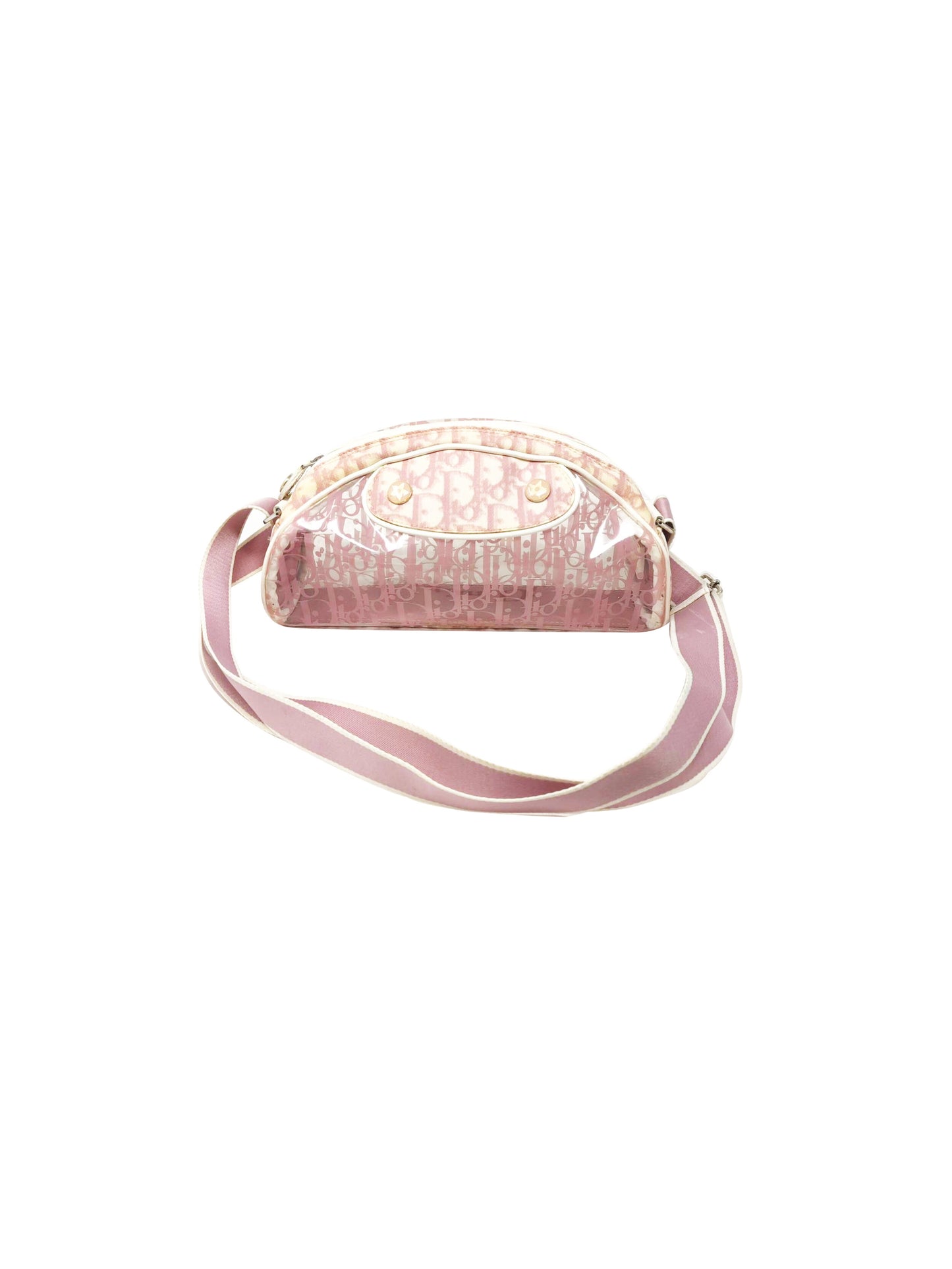 Christian Dior 2000s Pink Trotter Shoulder Bag