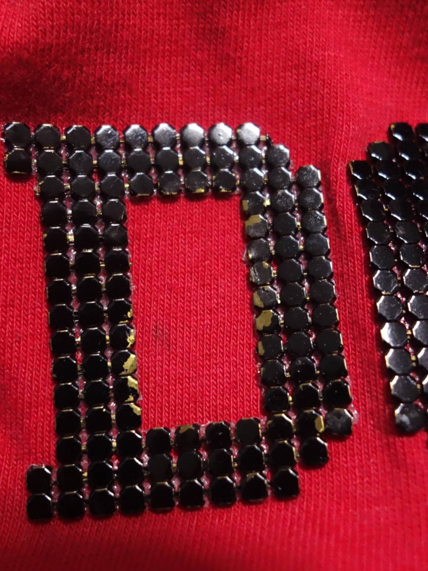 Christian Dior 2000s J'adore Studded Red T-Shirt