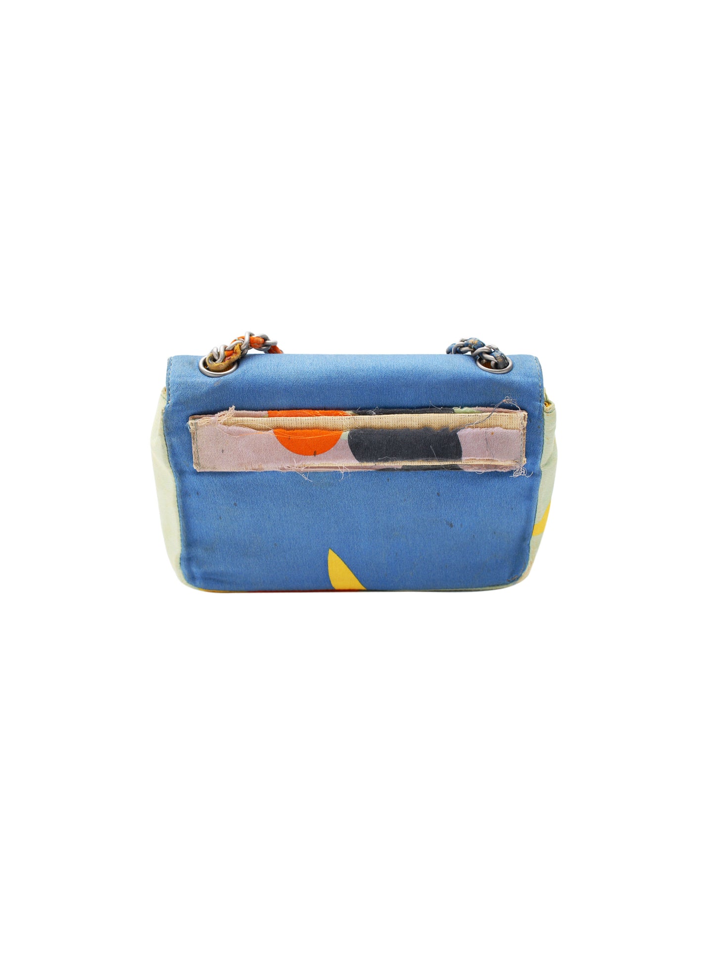 Chanel 2000s Rare Multi-Color Patch Mini Handbag