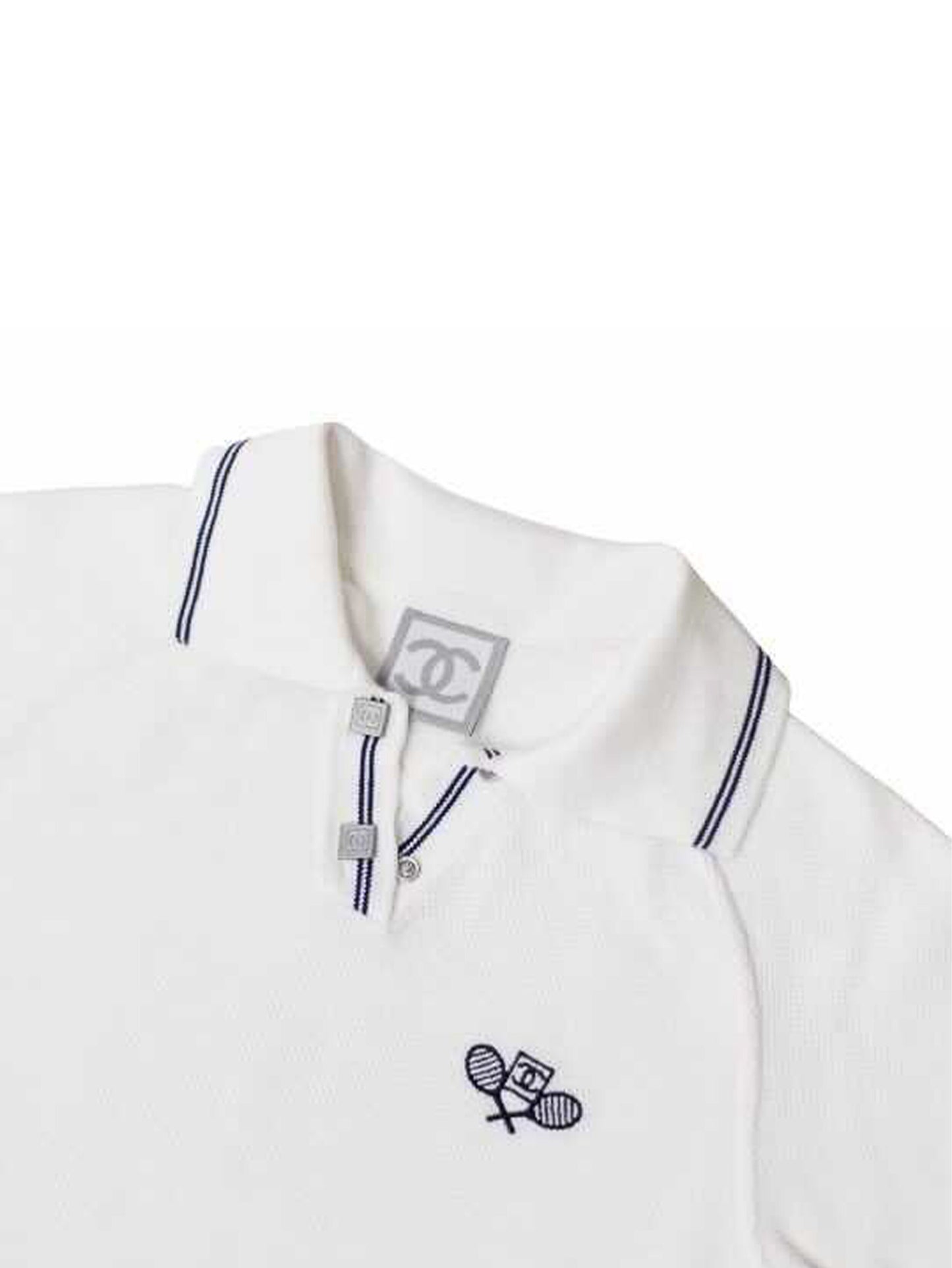 Chanel Sports White Tennis Shirt