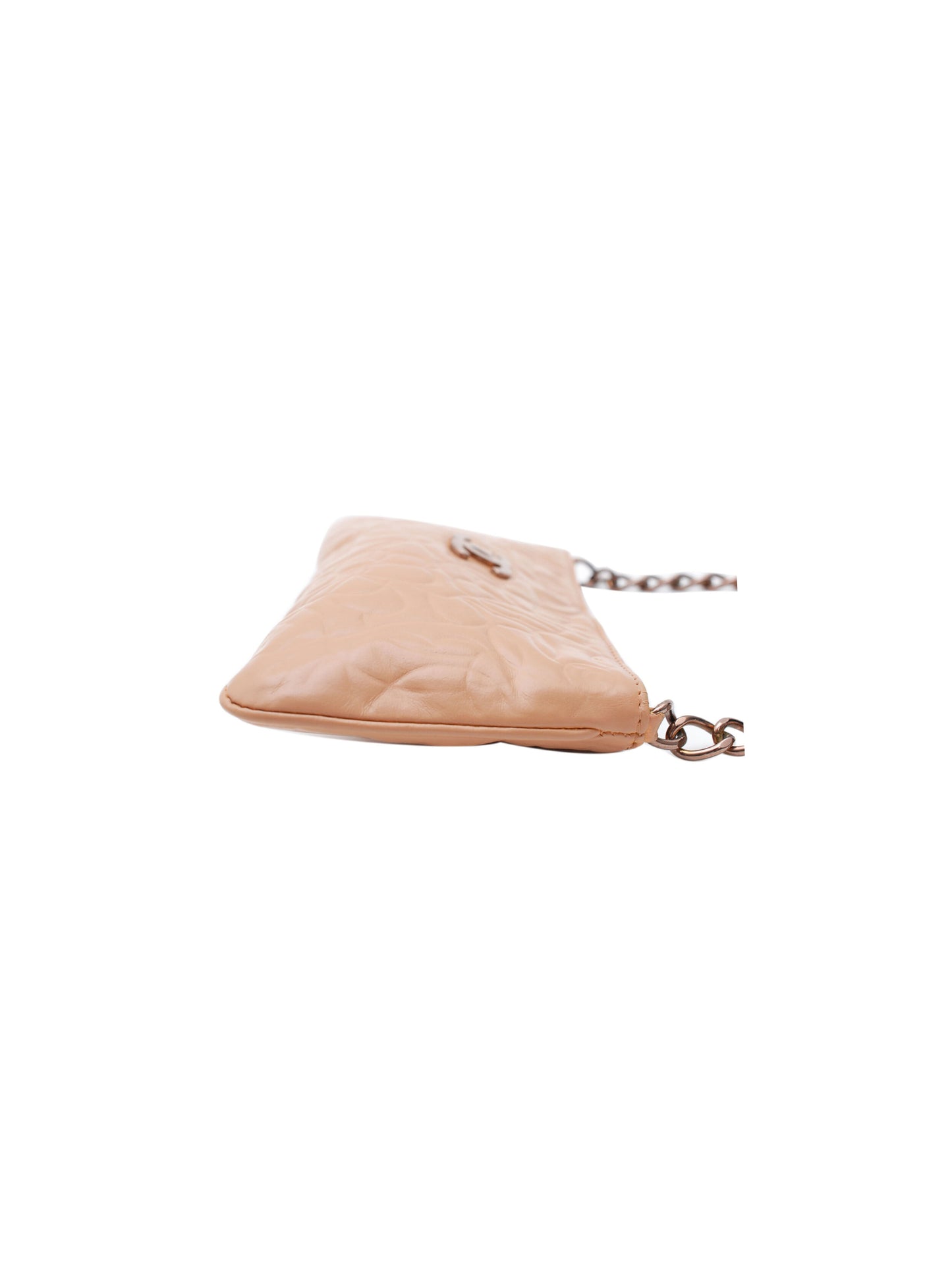 Chanel 2000s Pink Camellia Mini Shoulder Bag