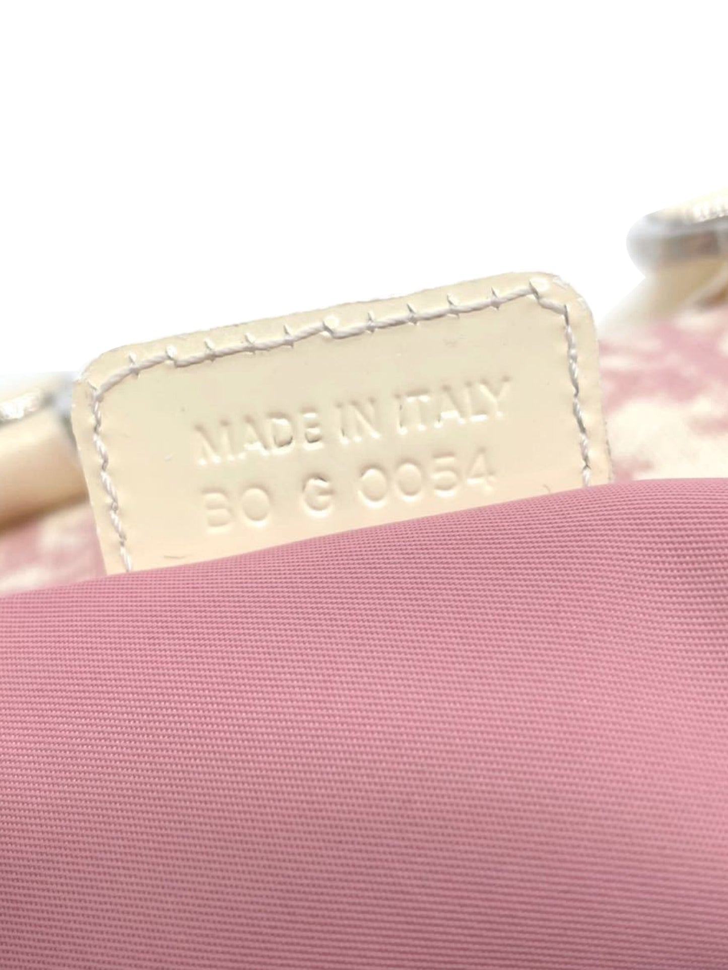 Christian Dior 2000s Pink Trotter Lock Boston Bag