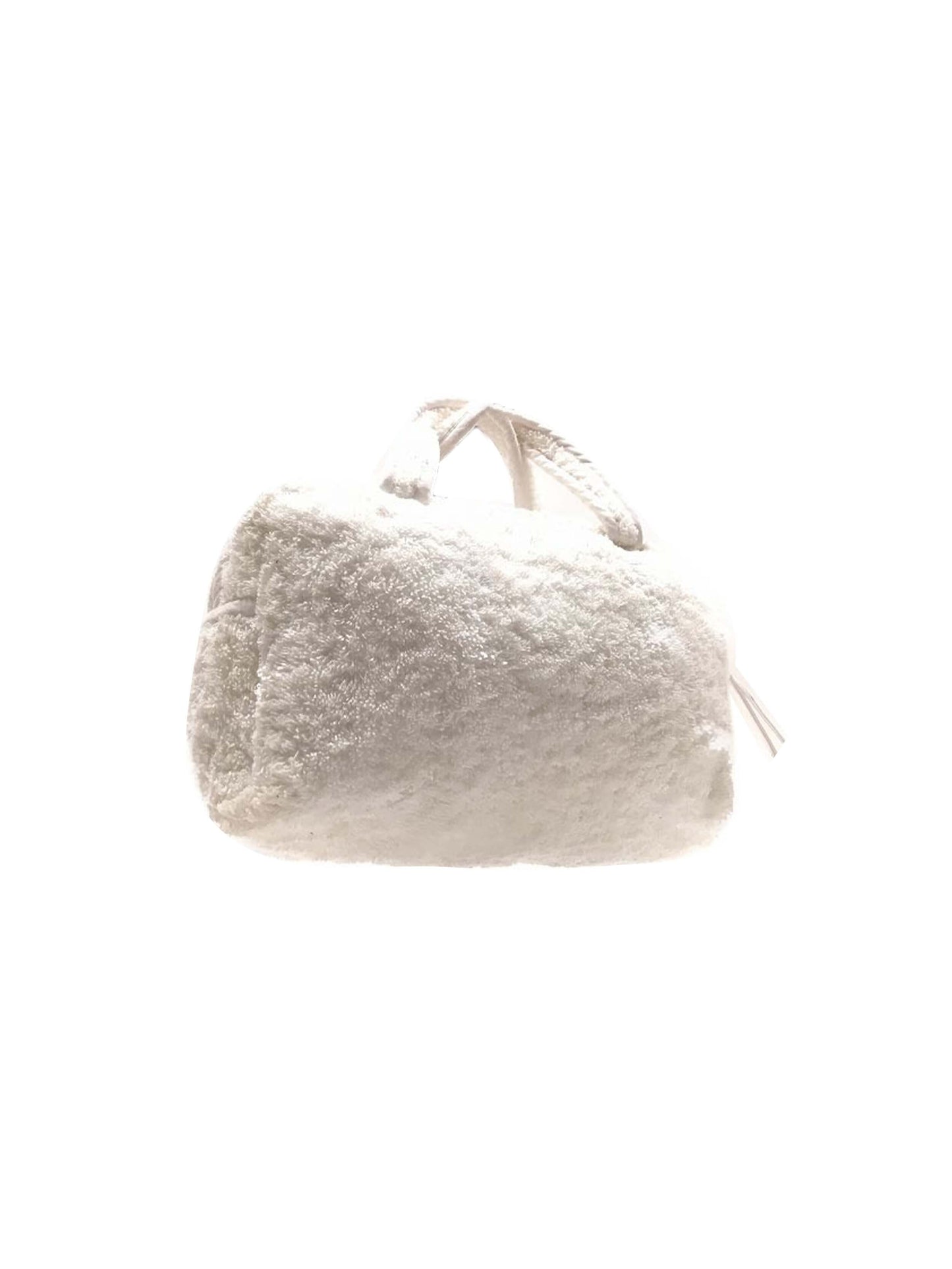 Christian Dior 2000s J'adore Dior White Terrycloth Bag
