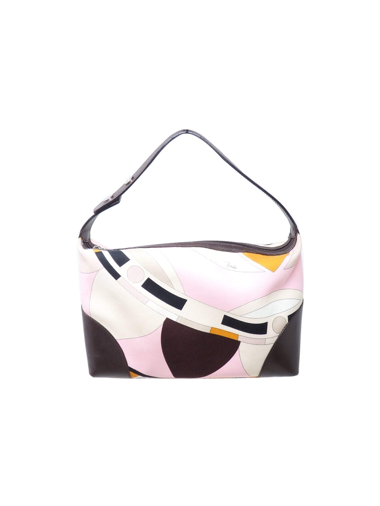 Emilio Pucci Pink Leather Bag