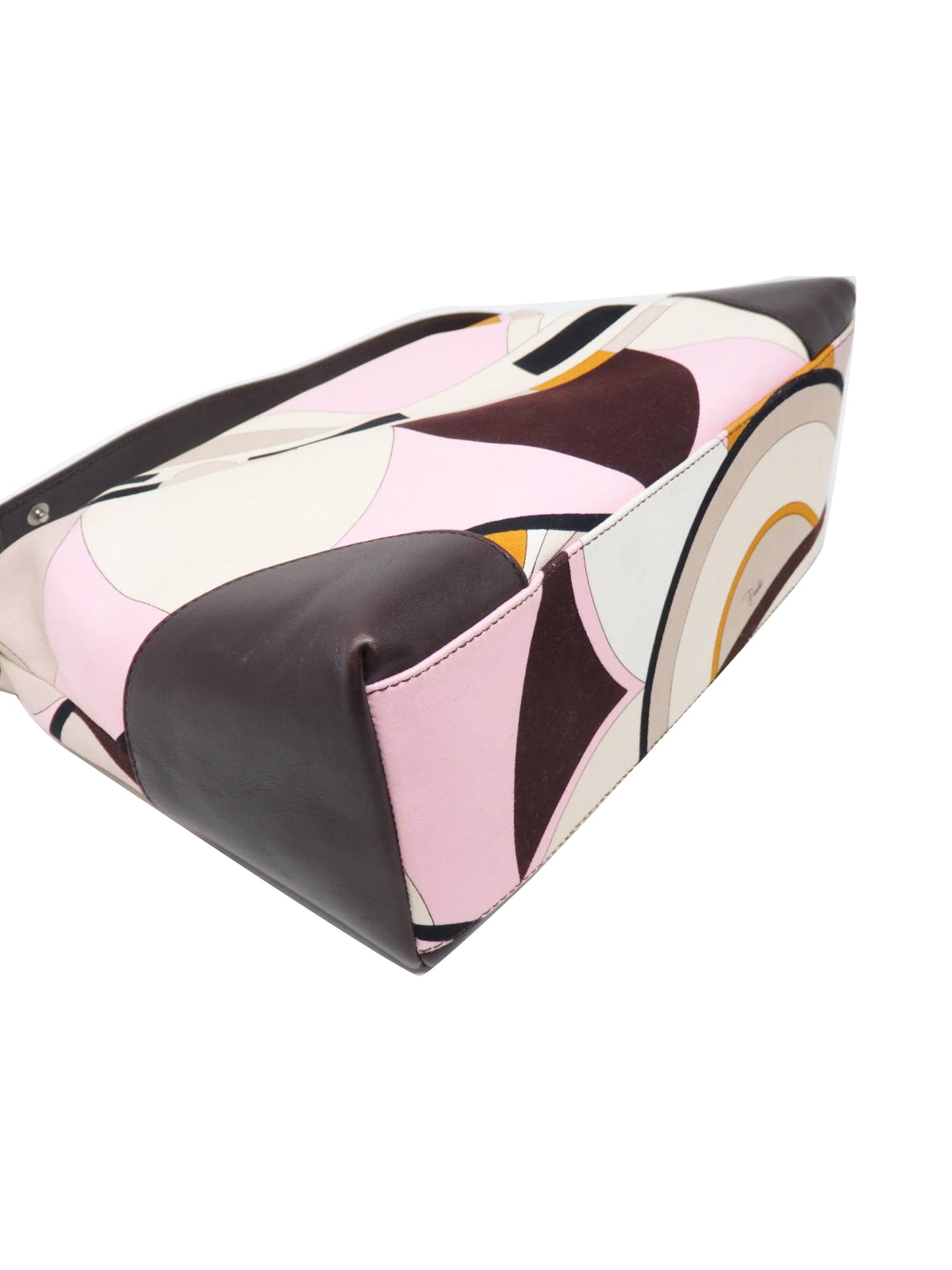 Emilio Pucci Pink Leather Bag