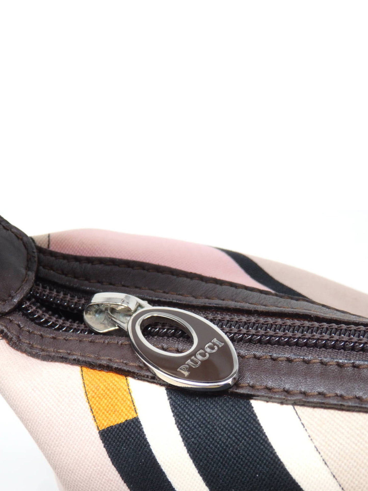 Emilio Pucci Pink Leather Bag