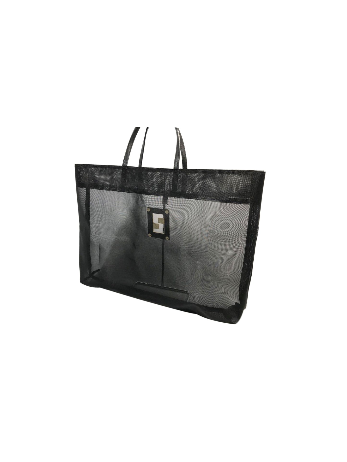 Fendi Black 2000s Sheer Nylon Tote