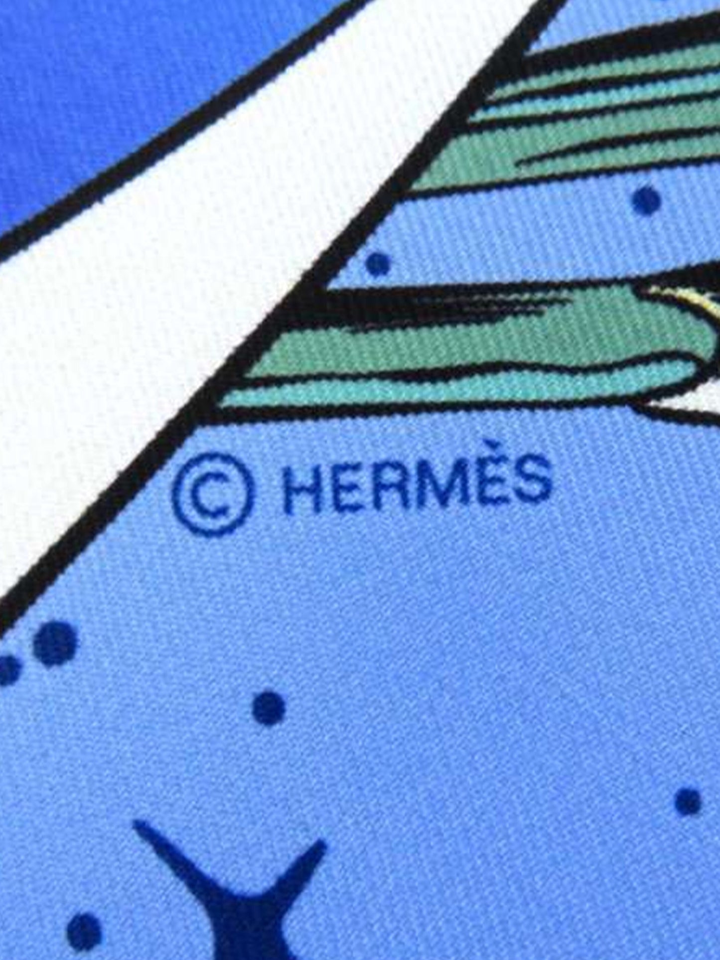 Hermès 2021 Silk Space Derby Scarf