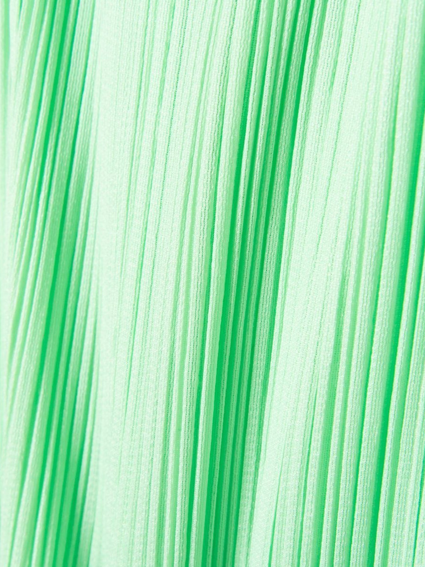 Issey Miyake 2000s Pleats Please Green Skirt