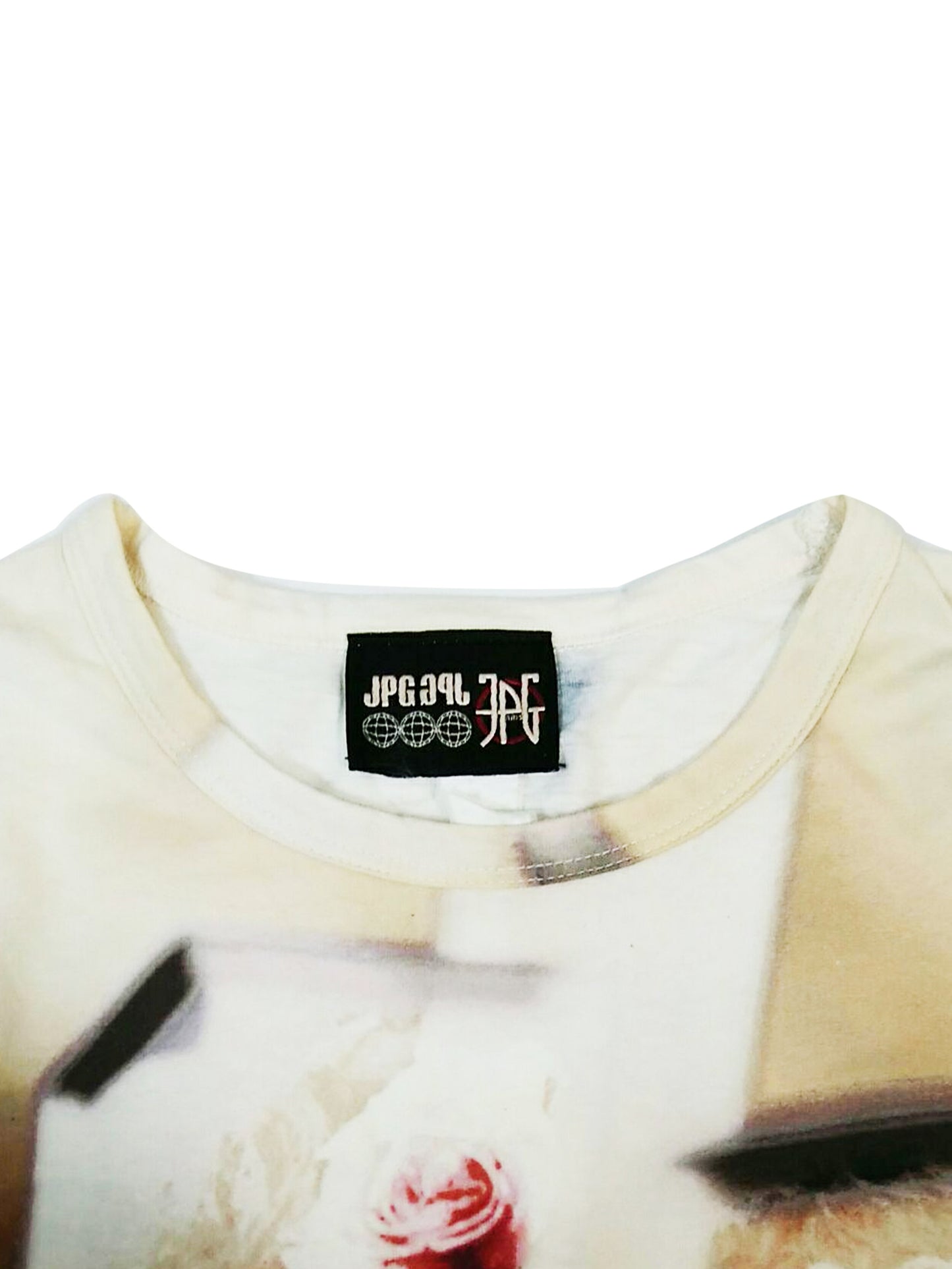 Jean Paul Gaultier 2000s Multi-Faces Beige Shirt
