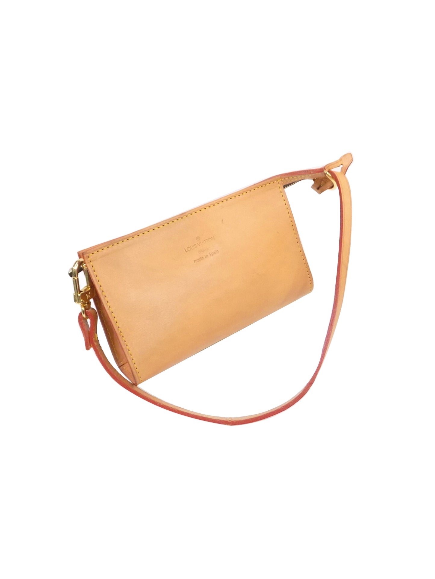 Louis Vuitton 2000s Rare Beige Nomade Pochette Bag