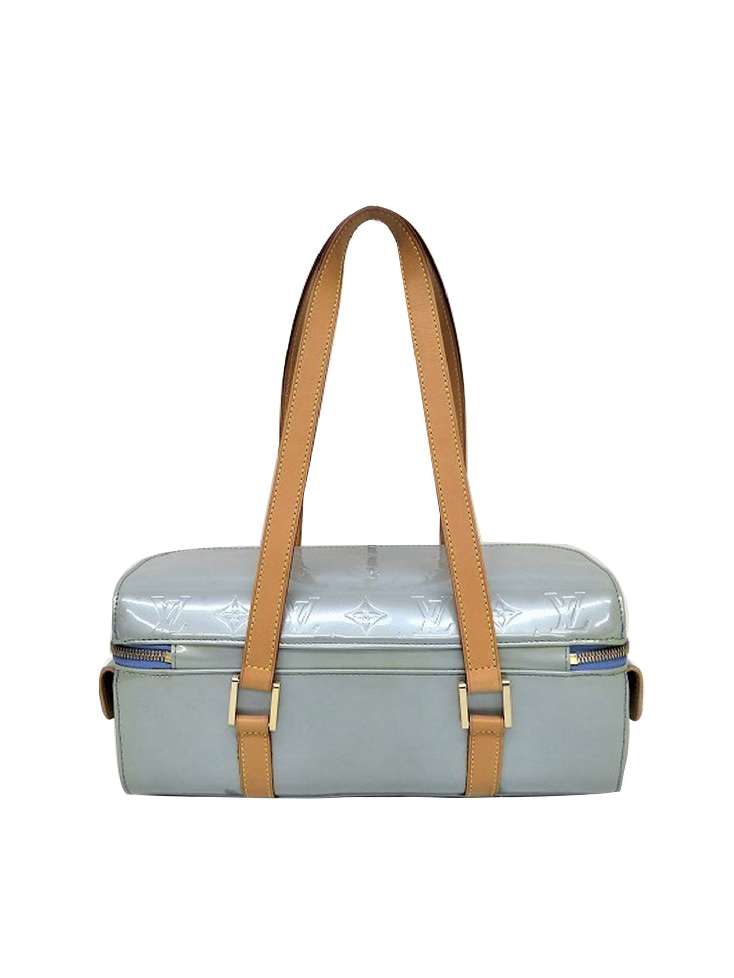 Louis Vuitton 2000s Blue Vernis Limited Vanity Bag