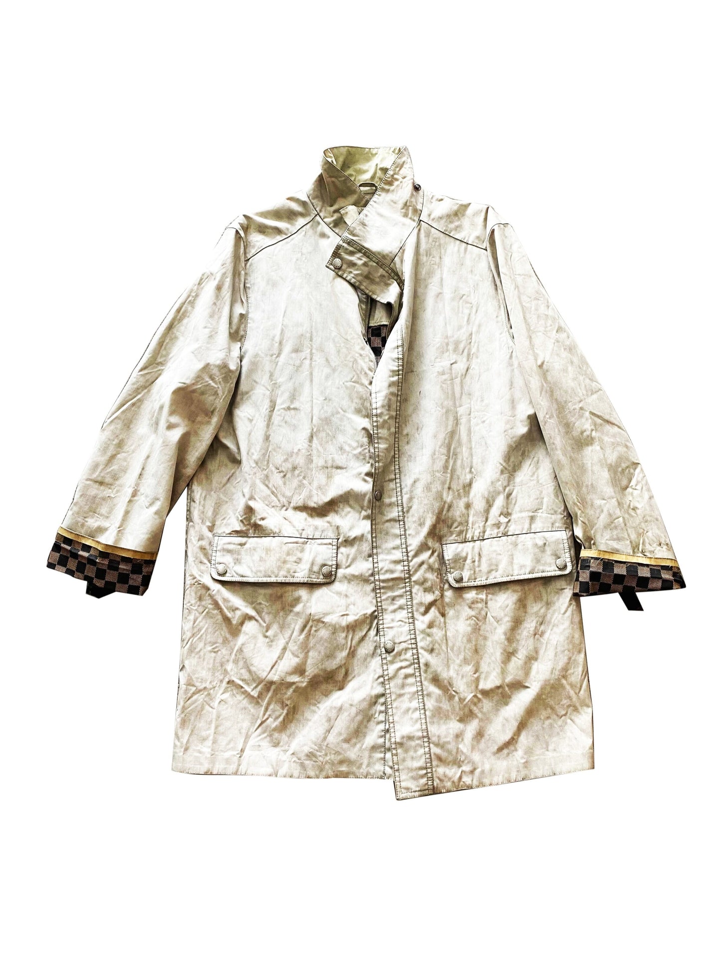 Louis Vuitton 2000s Brown Trench Coat