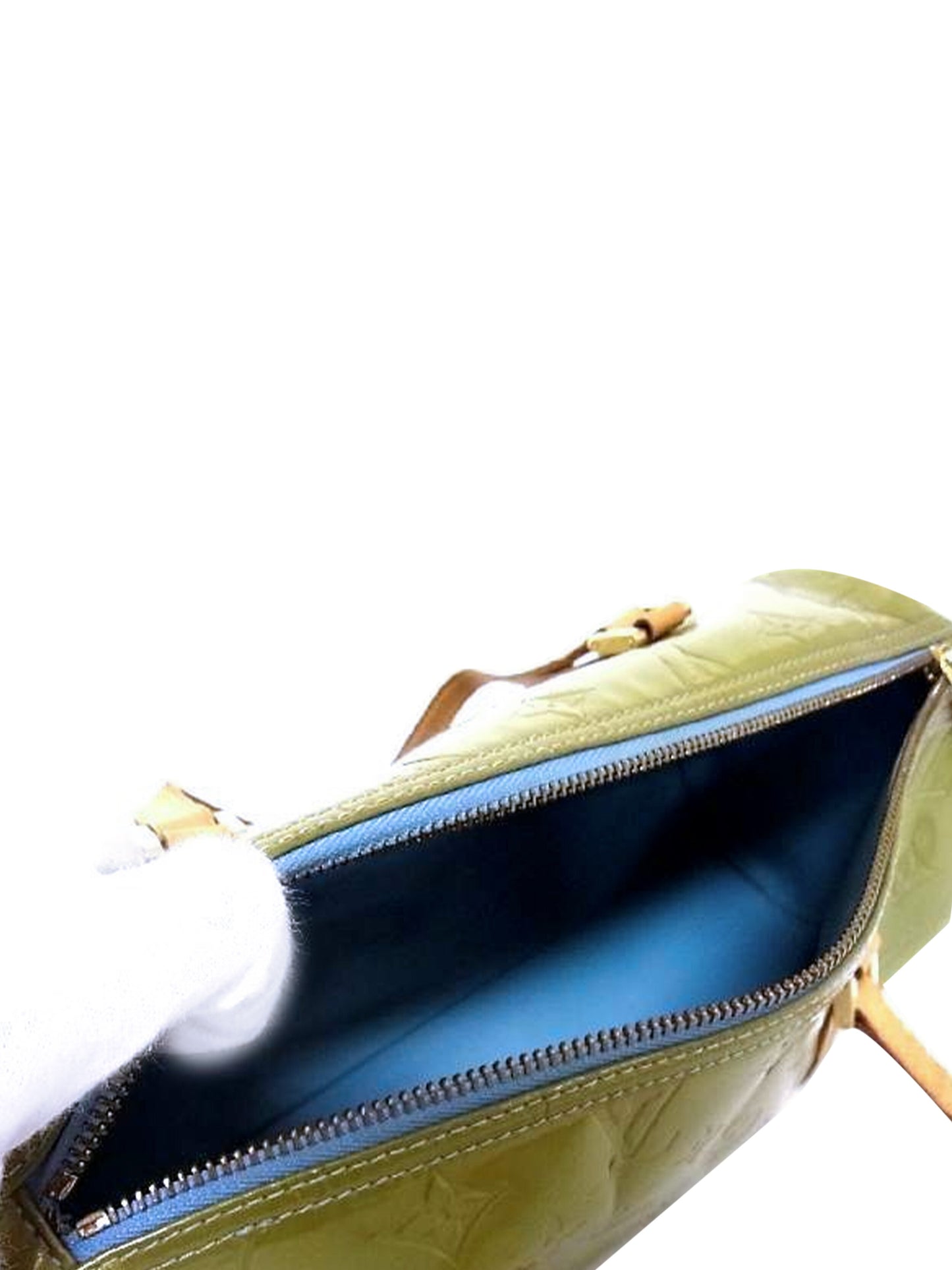 Louis Vuitton 2000s Green Vernis Papillon