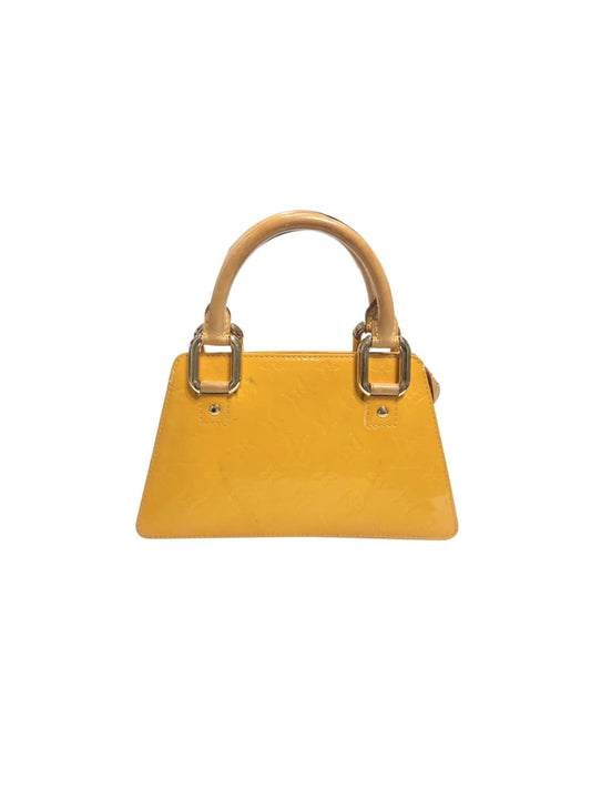 Louis Vuitton 2000s Vernis Yellow Forsyth Bag