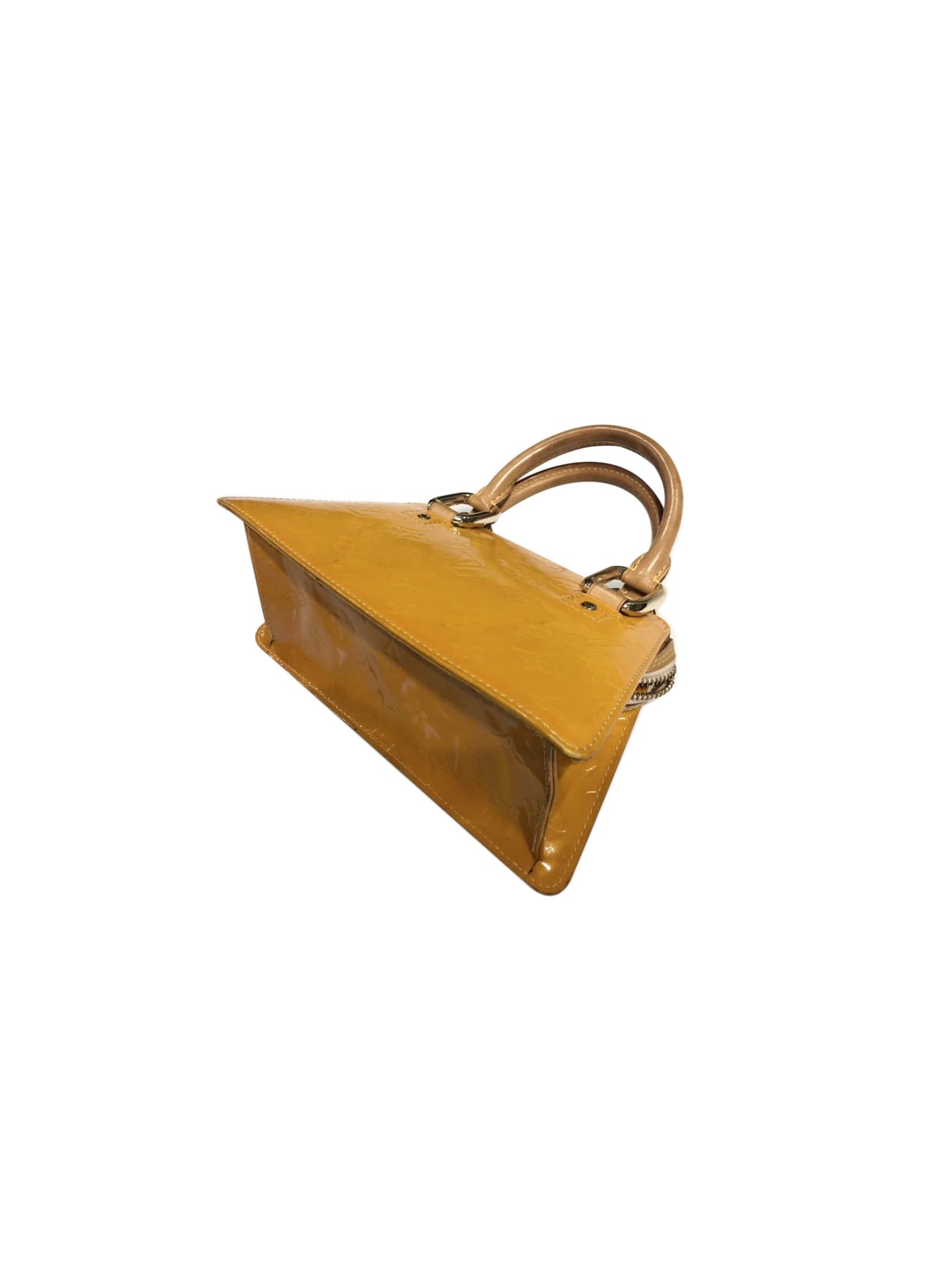 Louis Vuitton 2000s Vernis Yellow Forsyth Bag