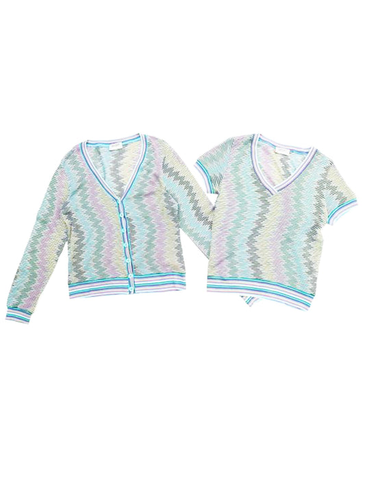 Missoni 2000s Sports Multi-Colored Cardigan Set