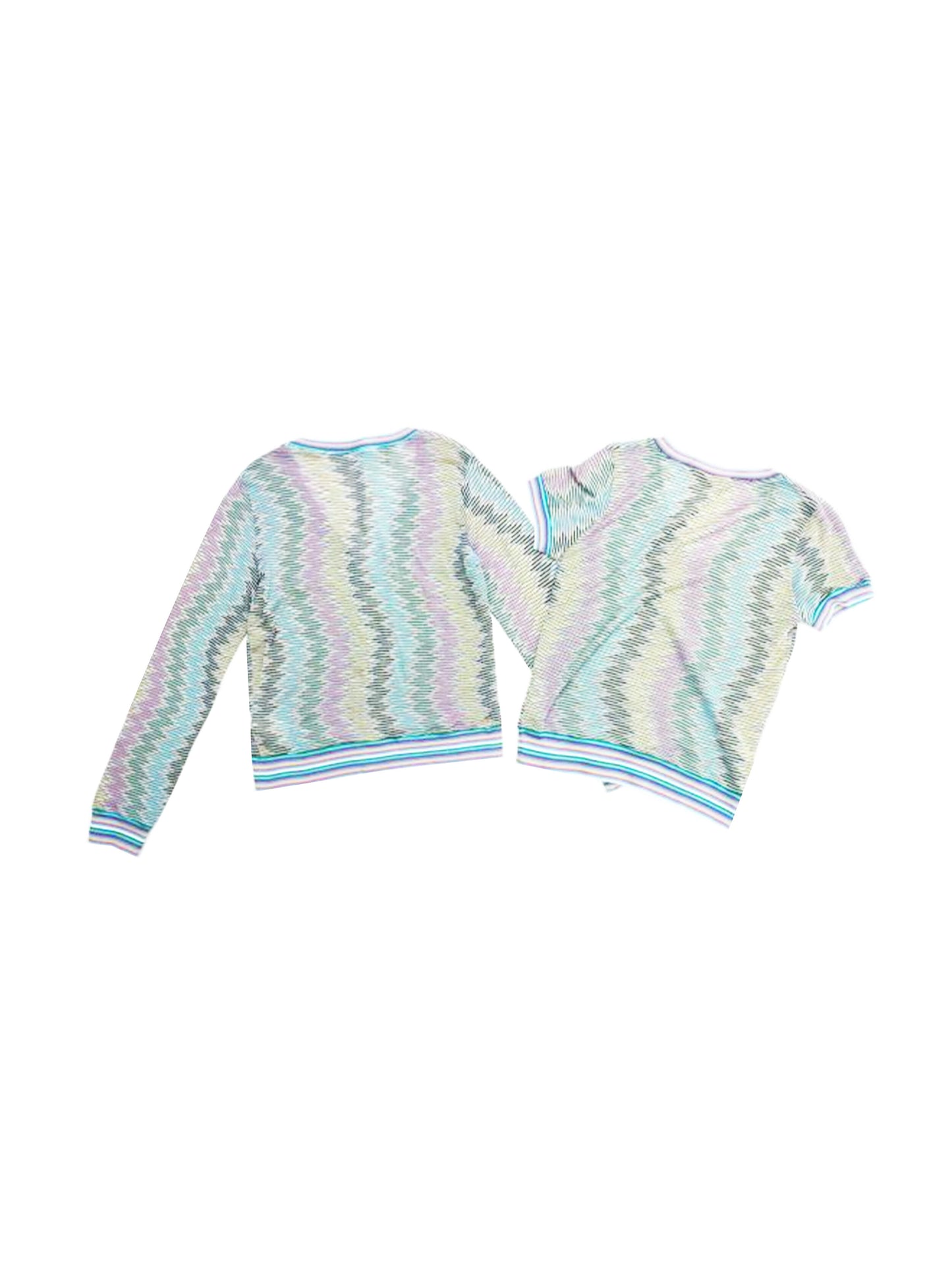 Missoni 2000s Sports Multi-Colored Cardigan Set