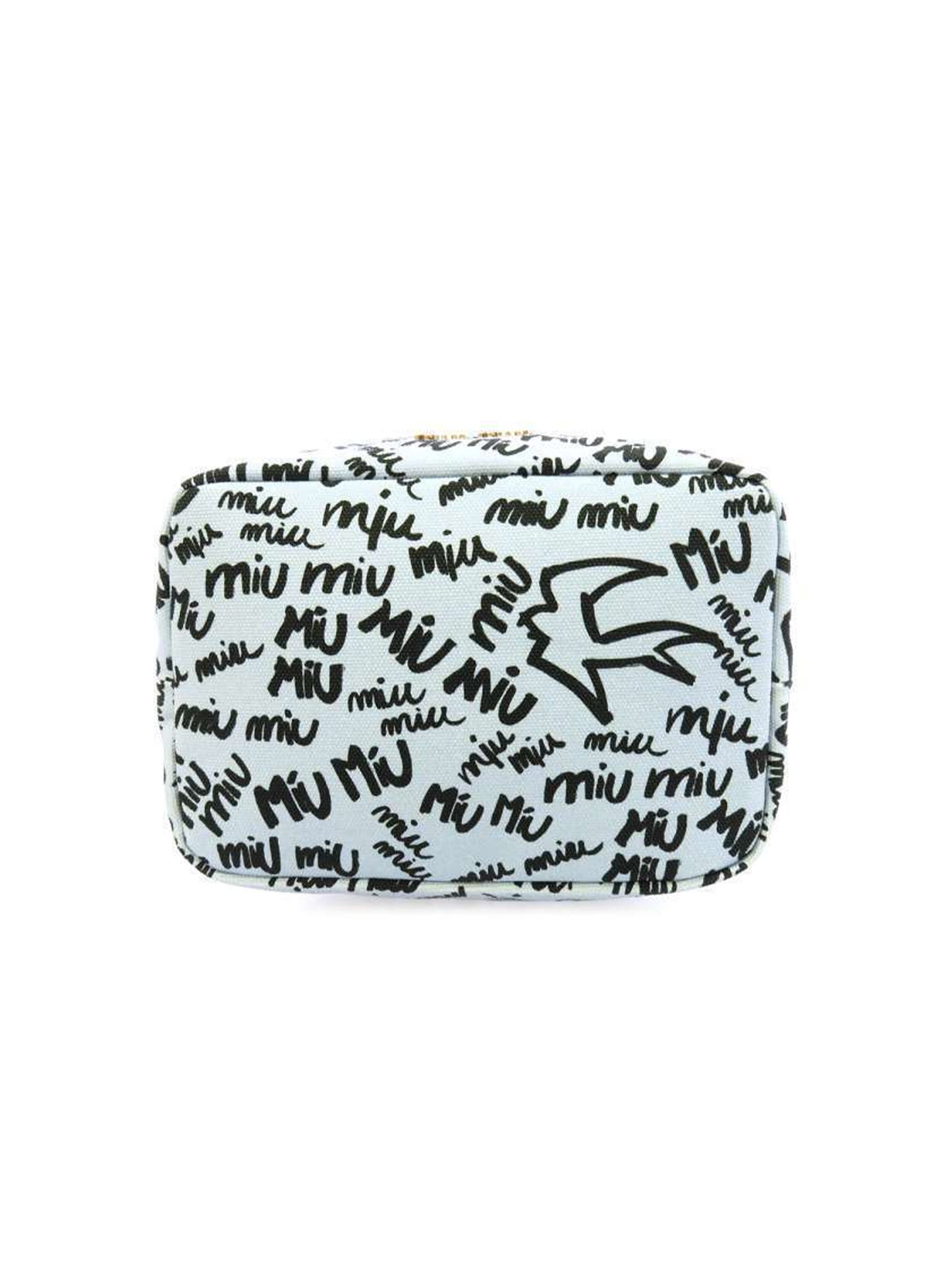 Miu Miu Blue Cloth Pouch Bag