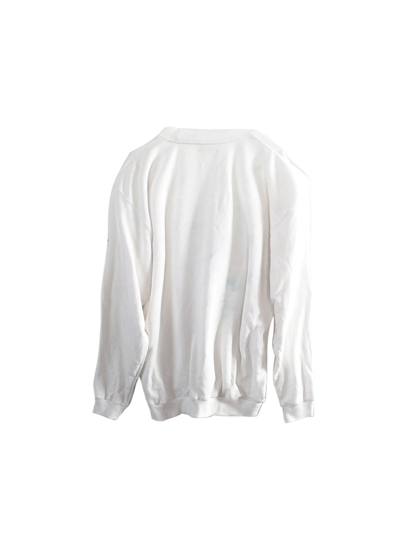 Missoni 2000s Sports White Graphic Crewneck