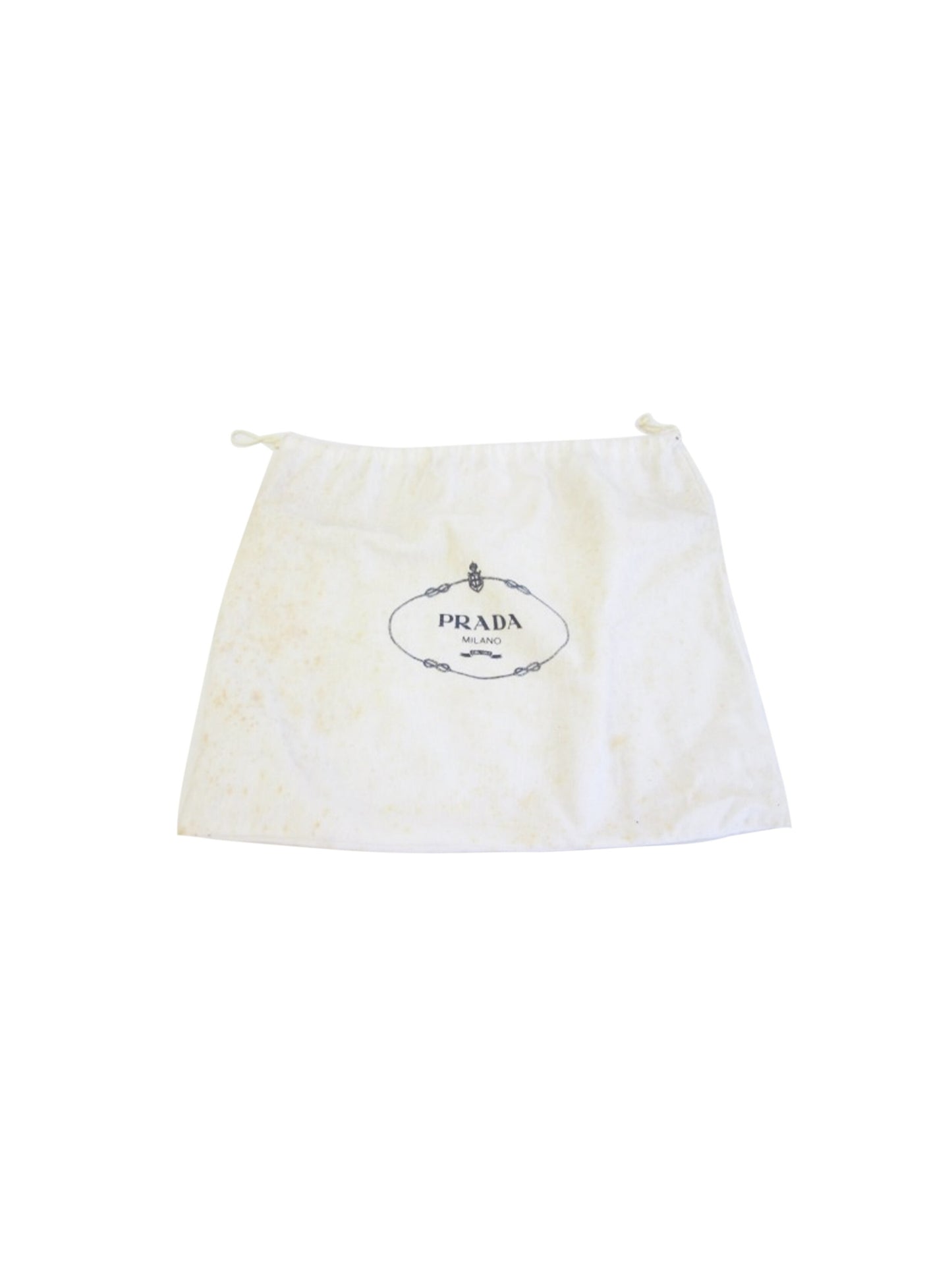 Prada 2000s Beige Suede Small Shoulder Bag