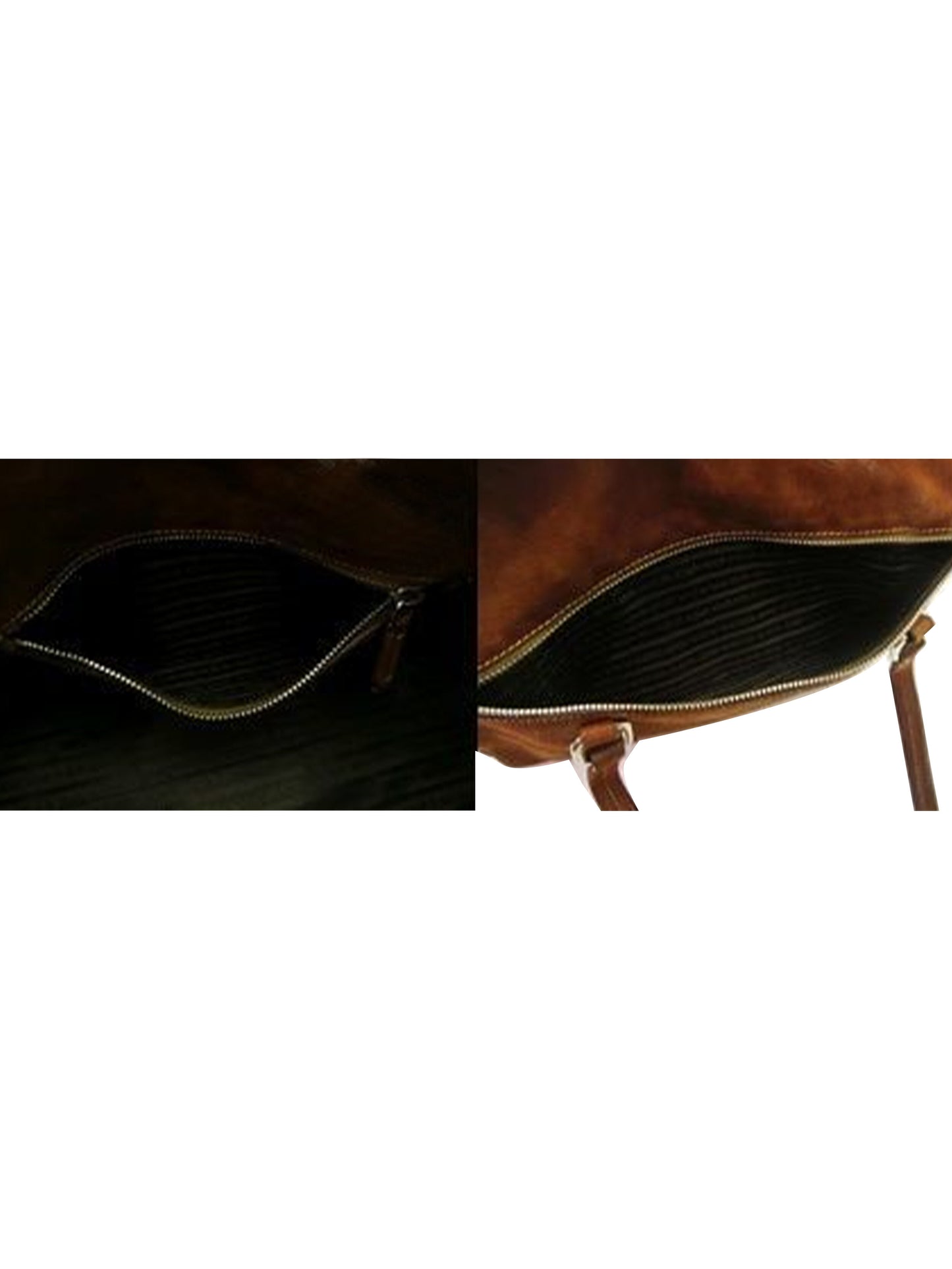 Prada Tanned Rare Leather Clasp Bag