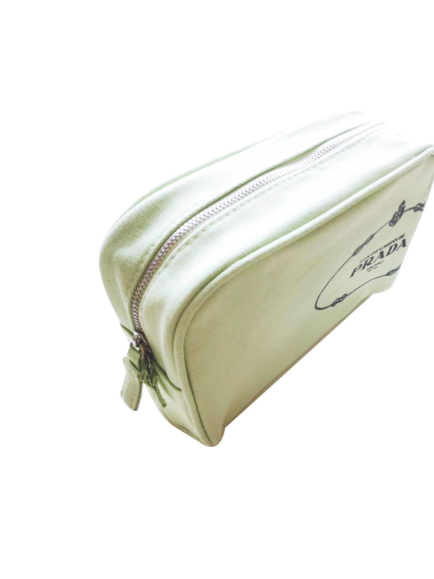 Prada 2000s Green Infusions Makeup Bag