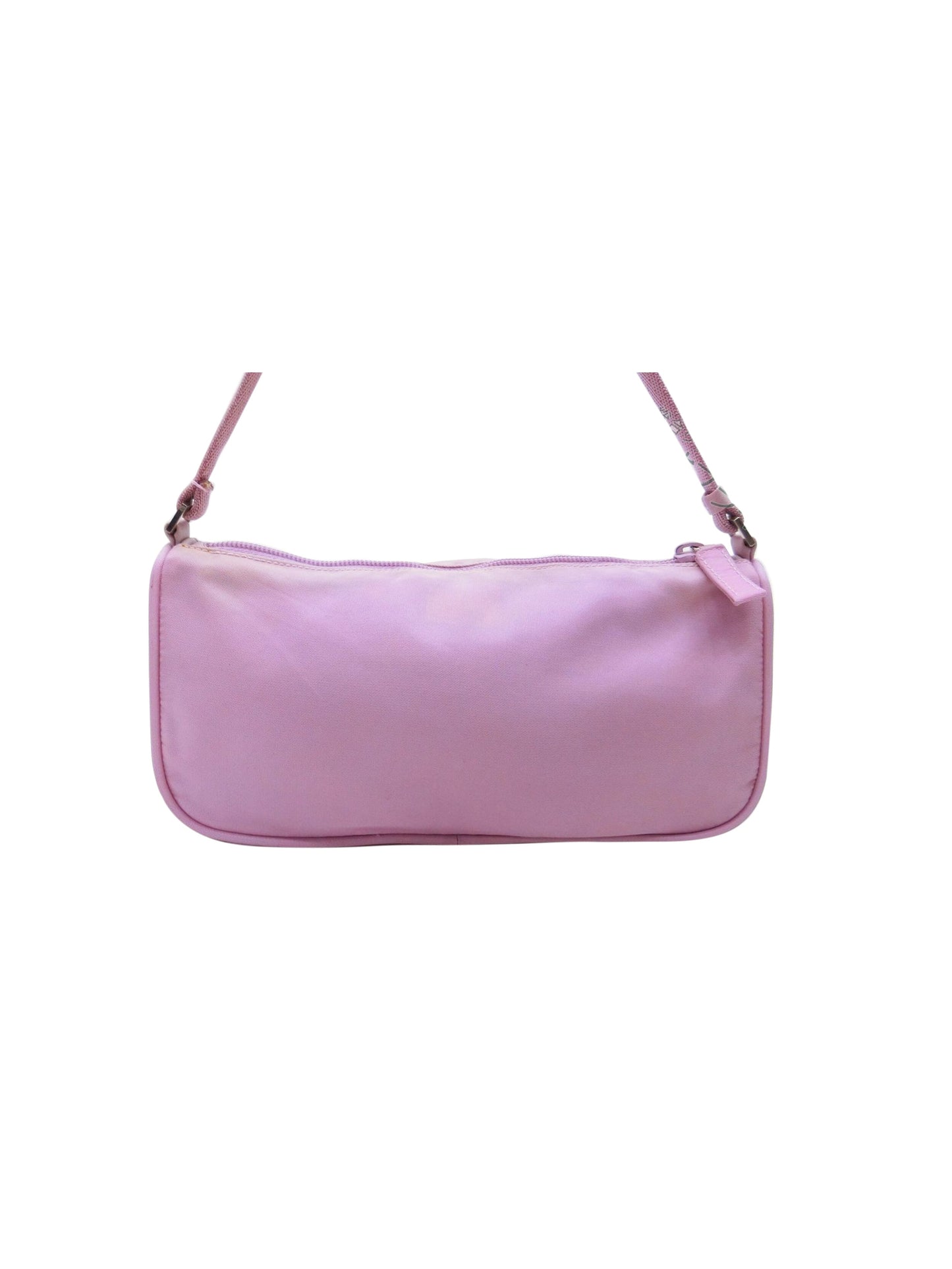 Prada 2000s Tessuto Light Pink Hand Bag