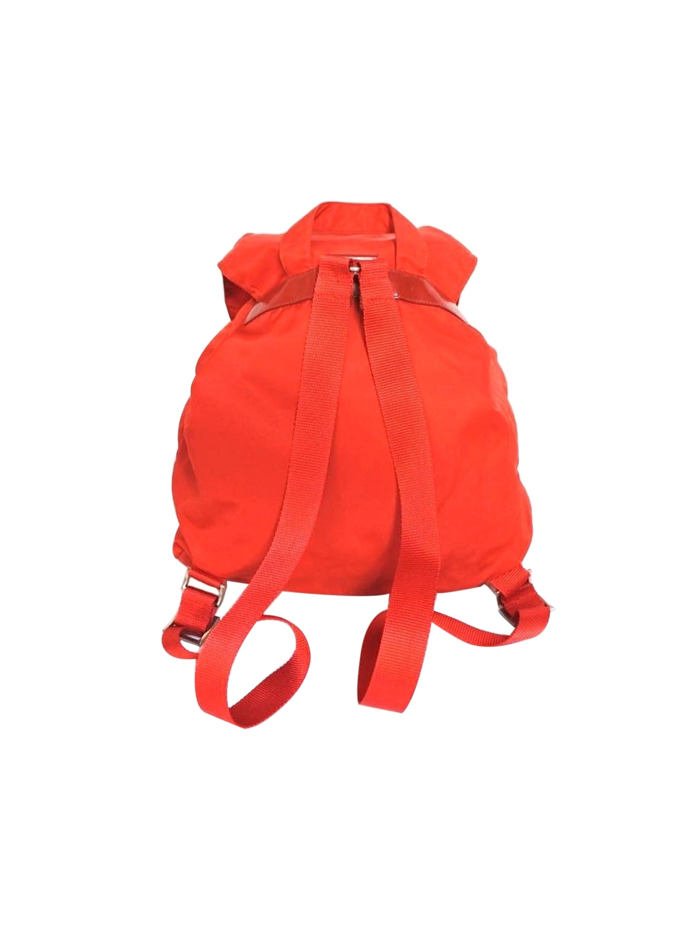 Prada Red Nylon Backpack