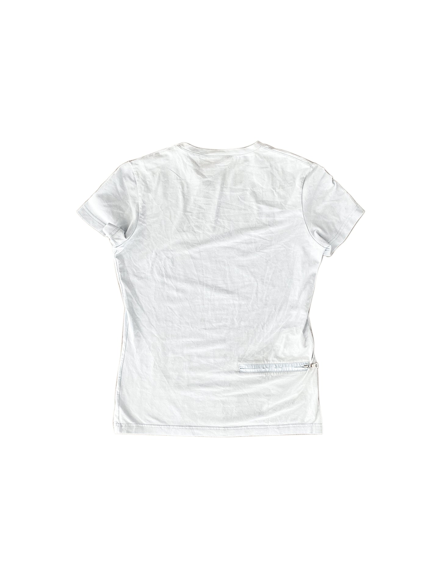 Prada 2000s Sports Light Blue Stretch Shirt