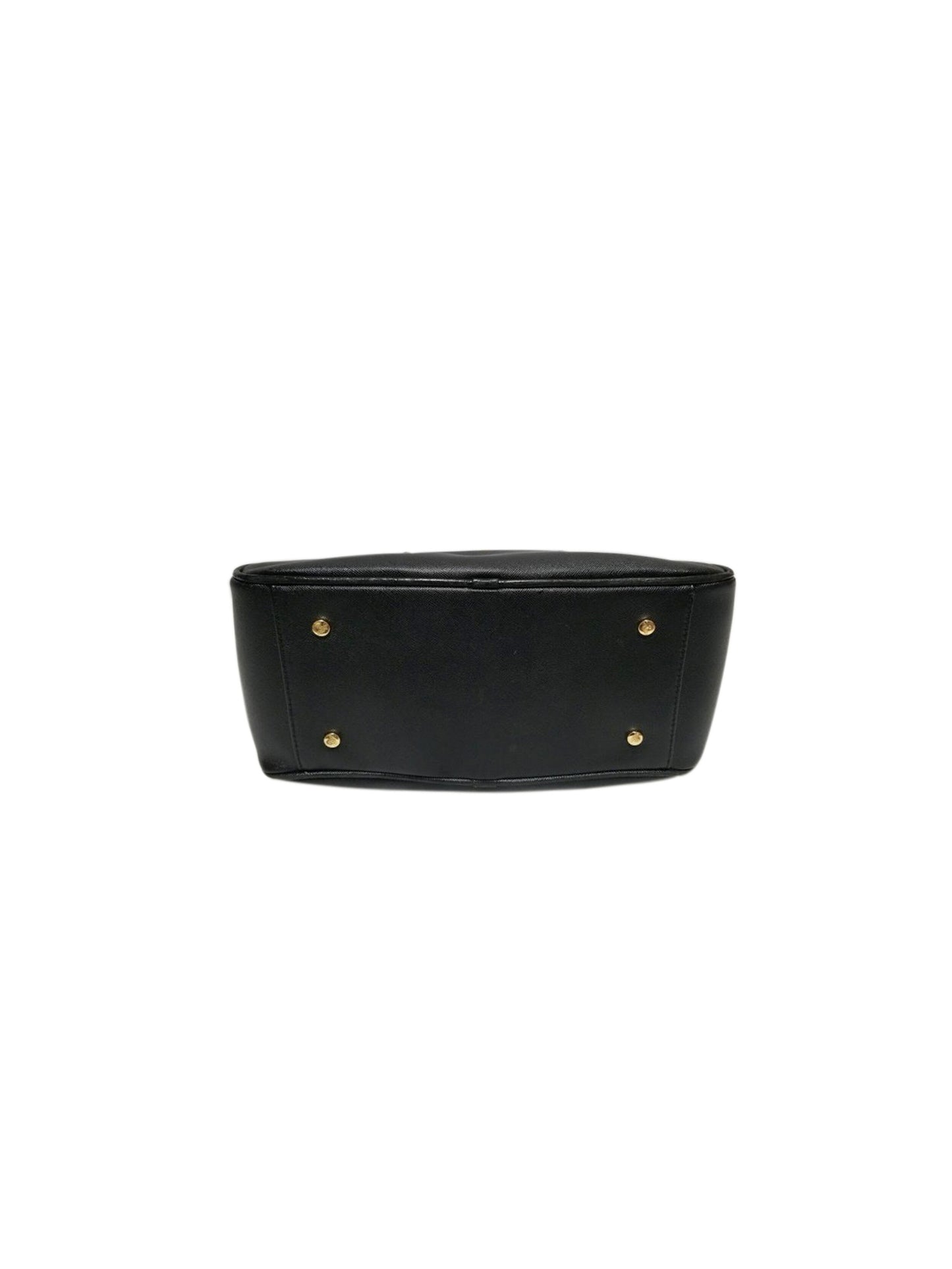 Vivienne Westwood 2000s Gold and Black Leather Bag