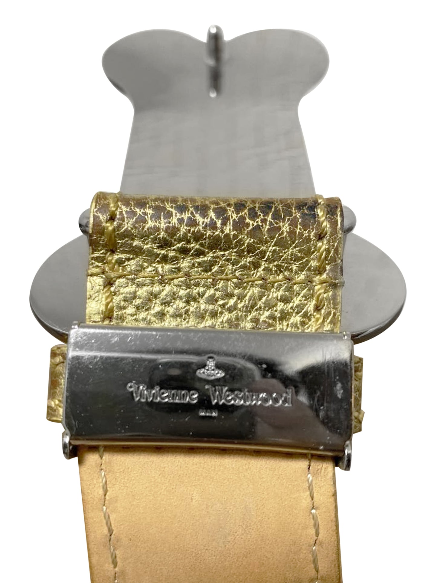Vivienne Westwood 2000s Gold Bone Belt