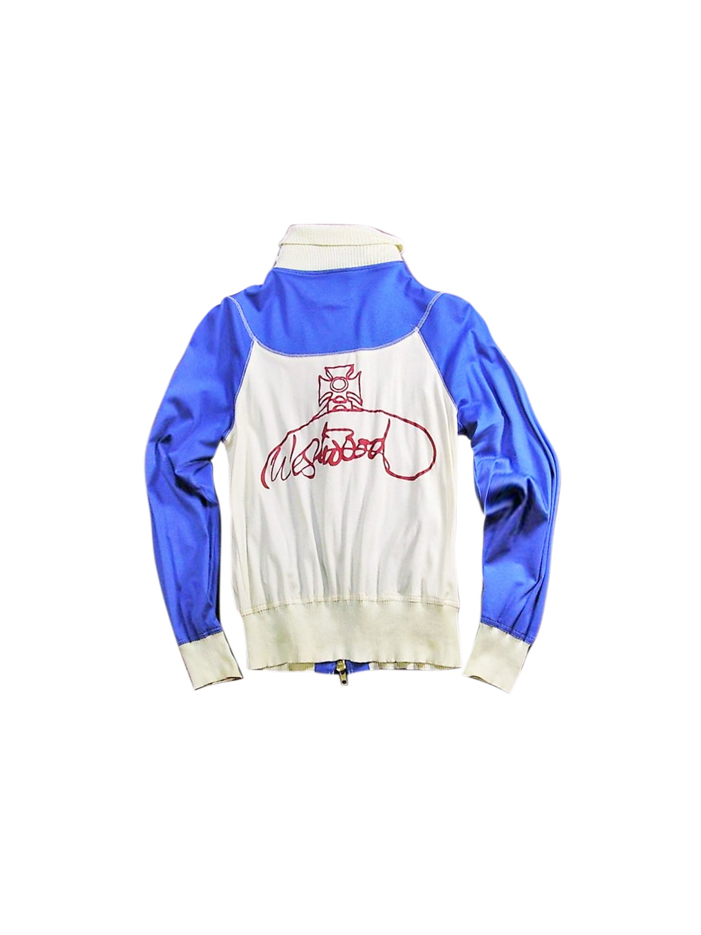 Vivienne Westwood 2000s Blue and White Sweater