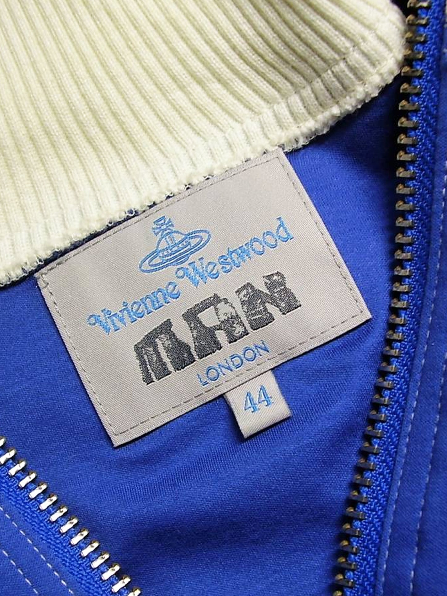 Vivienne Westwood 2000s Blue and White Sweater