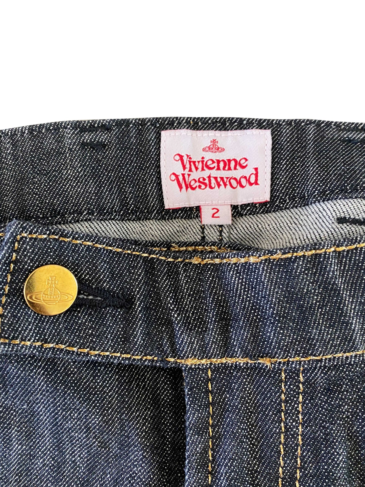 Vivienne Westwood 2000s Rare Navy Denim