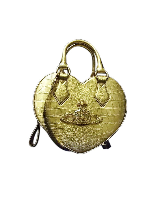 Vivienne Westwood 2000s Gold Heart Bag