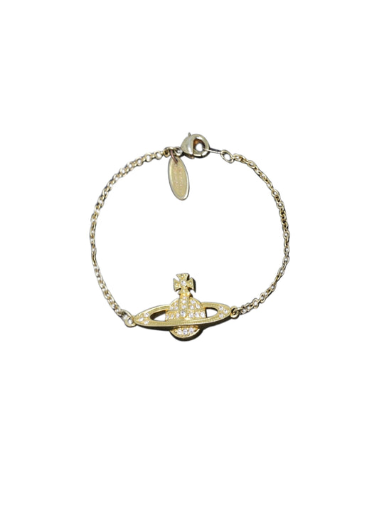 Vivienne Westwood 2000s Gold Orb Bracelet
